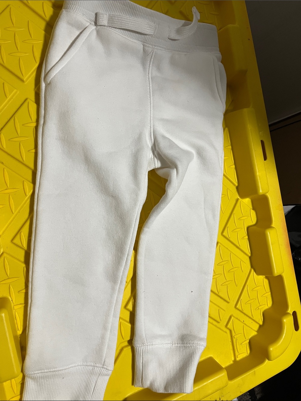 Amazon Kids White Jogger Sweatpants